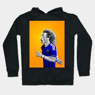 David Luiz - Chelsea - Premier League Football Artwork Hoodie